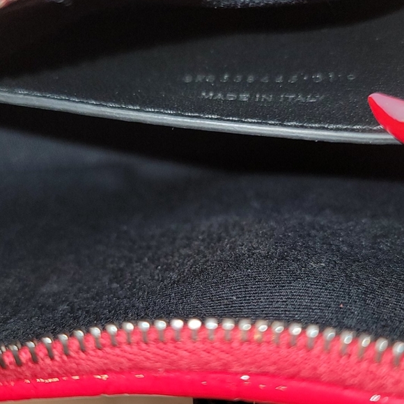 NEW Saint Laurent croc embossed leather clutch - Picture 10 of 15